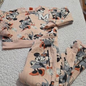 DISNEY MINNIE MOUSE HALLOWEEN 2 PC SET